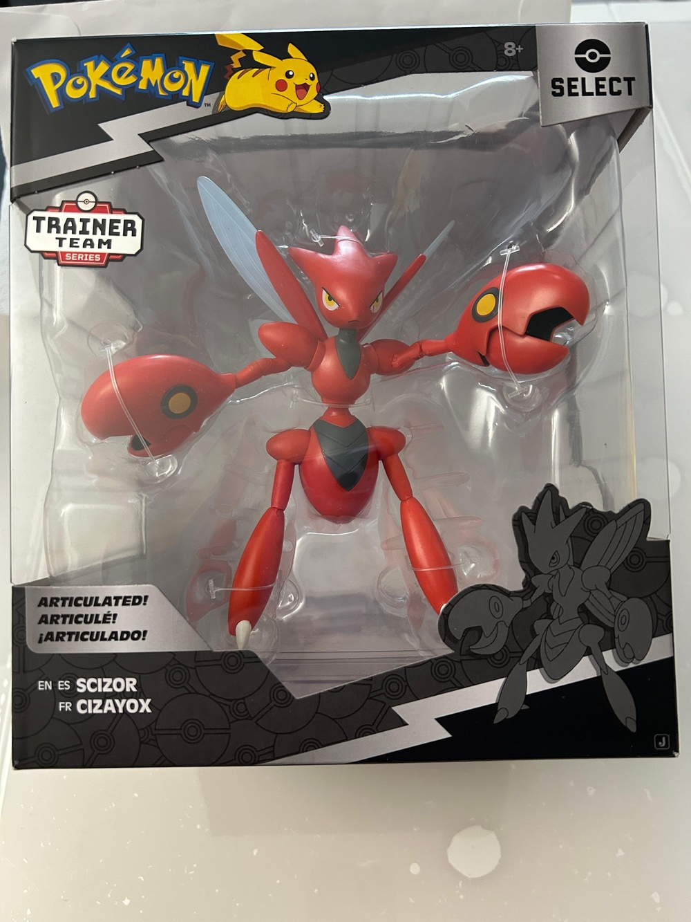Pokemon Select 6" Articulated Figure Scizor Action Figure- Pokemon X Target